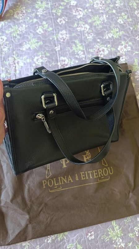 Фирменная сумка Polina & Eiterou кожа+замша Фирменная сумка Polina & Eiterou кожа+замша