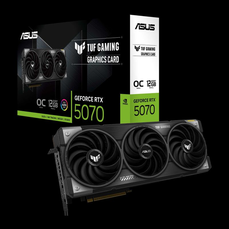 Nvidia Geforce ASUS TUF Gaming RTX 5070 DLSS Nvidia Geforce ASUS TUF Gaming RTX 5070 DLSS