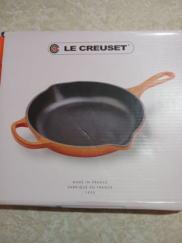 LE CREUSET чугунная сковорода