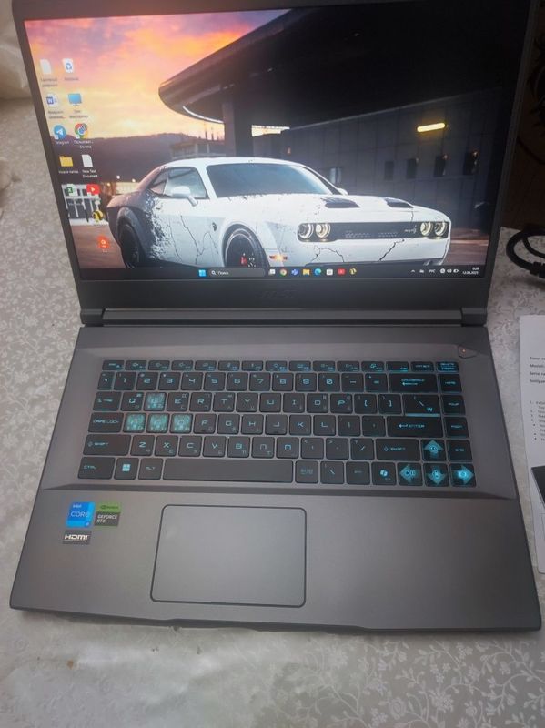 MSI Thin 15 B12UCX i5 12 avlod GAMiNG noutbuk notebook ноутбук