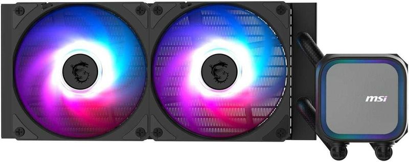 Водяной кулер MSI MAG Coreliquid A13 240 Black LGA 1700/1851/AM5/AM4 Водяной кулер MSI MAG Coreliquid A13 240 Black LGA 1700/1851/AM5/AM4