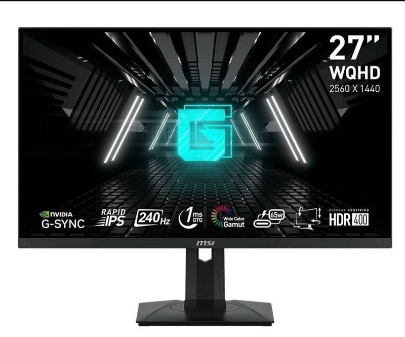 MSI — G274QPX Gaming Monitor, IPS, 1mc, 240hz, WQHD (2560×1440