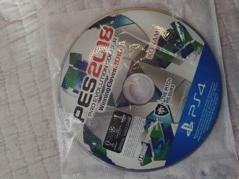 pes 2018 disk original