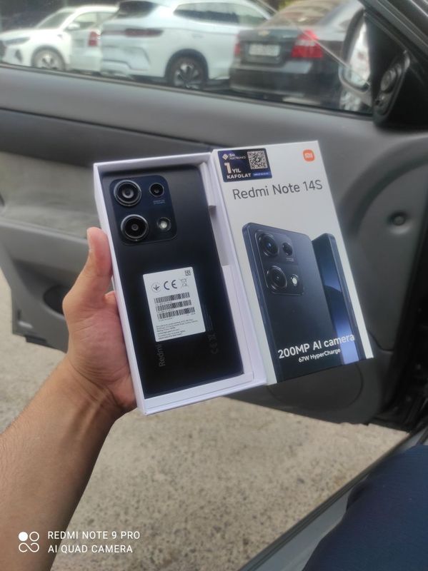 Redmi note 14 S 8/256gb 4 kun ishlagan NEW Redmi note 14 S 8/256gb 4 kun ishlagan NEW