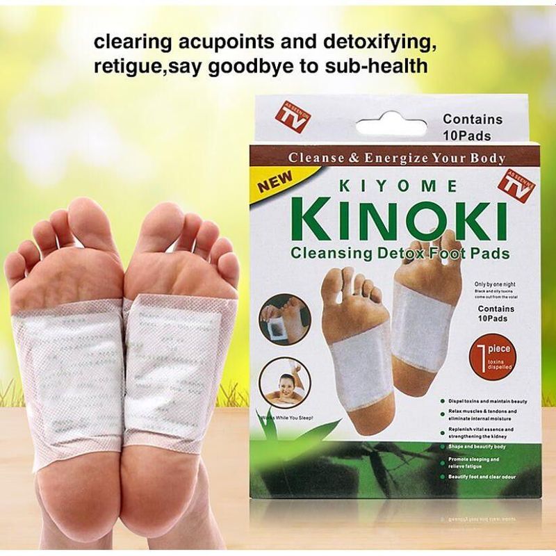 Kinoki Detox Plasterlari.Oyoqlaringiz uchun plaster