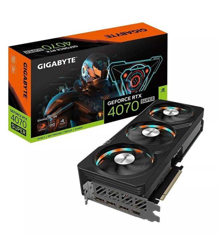 Видеокарта GIGABYTE RTX 4070/12GB SUPPER Видеокарта GIGABYTE RTX 4070/12GB SUPPER