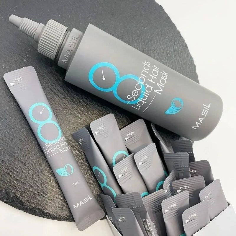 Экспресс-маска для объема волос Masil 8 Seconds Salon Liquid Hair Mask Экспресс-маска для объема волос Masil 8 Seconds Salon Liquid Hair Mask