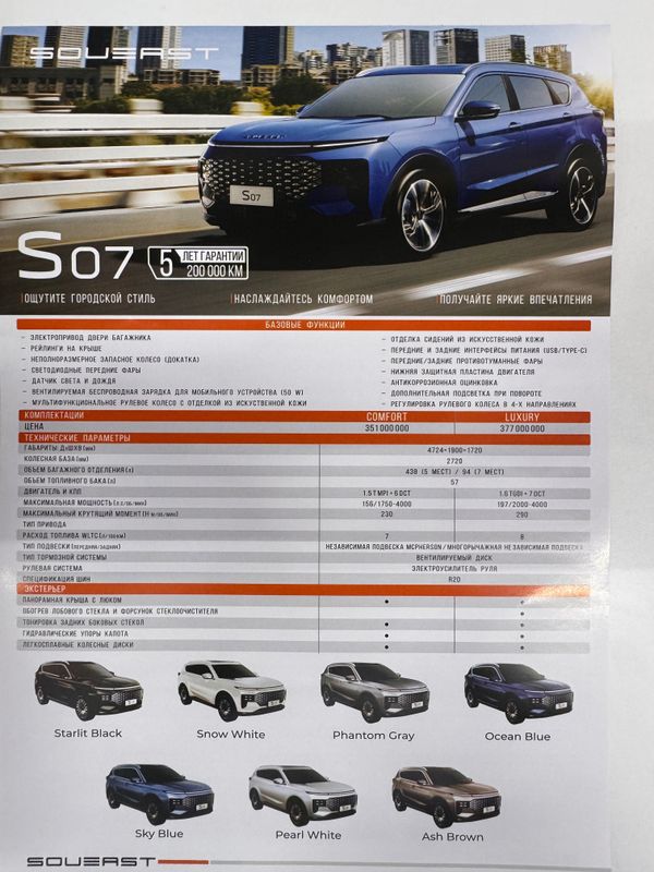 SOUEAST, Yangi turdagi 7 urindiqli qulay zamonaviy premium Krasover. SOUEAST, Yangi turdagi 7 urindiqli qulay zamonaviy premium Krasover.