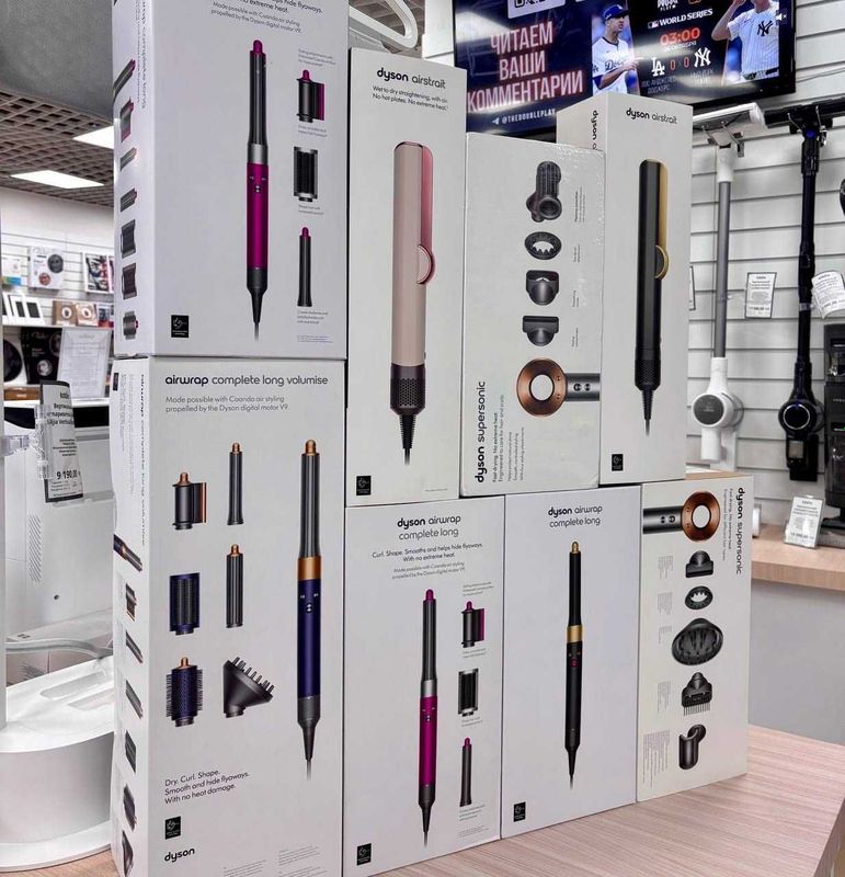 DYSON Airwrap Comlete Long/Supersonic в Широком Ассортименте +Доставка
