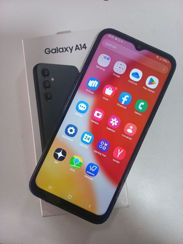 Samsung Galaxy A14 xotiras 64gb