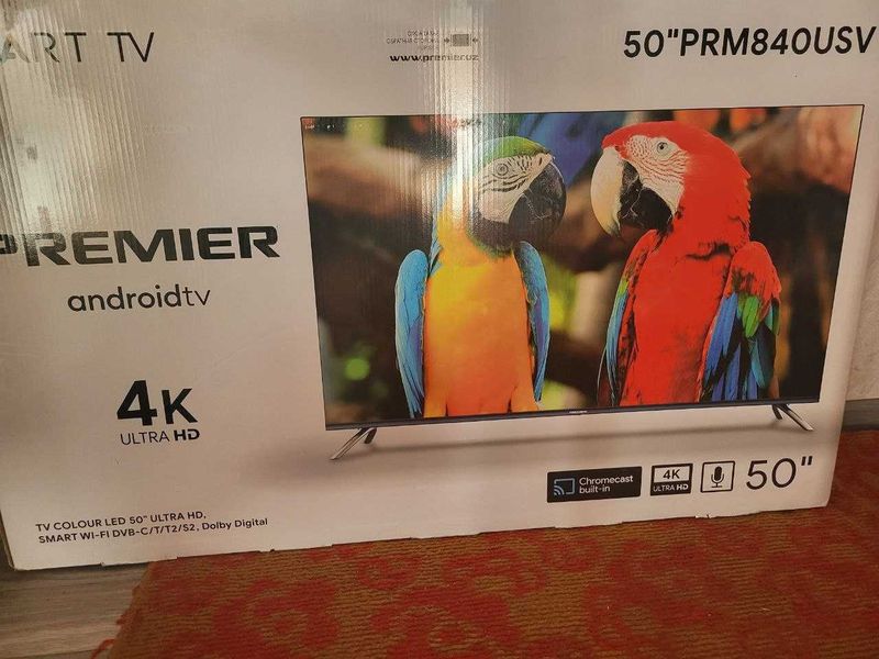 Телевизор PREMIER android TV 4K ULTRA HD Телевизор PREMIER android TV 4K ULTRA HD