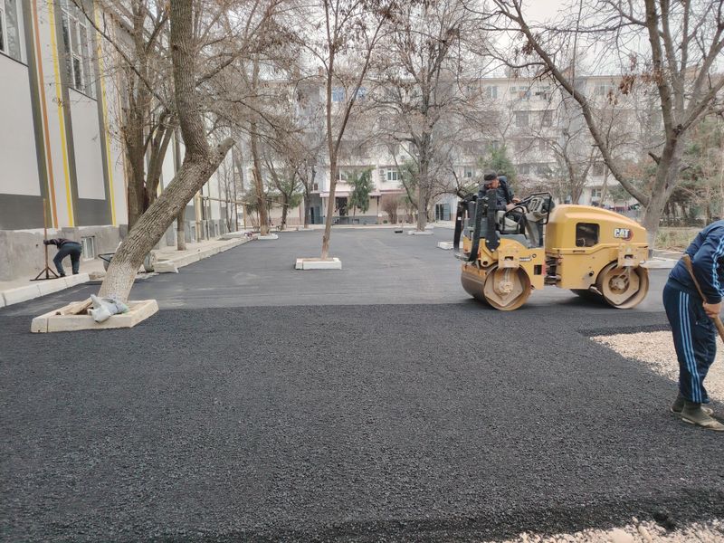 Асфалт хизмати, Асфалт ишлари