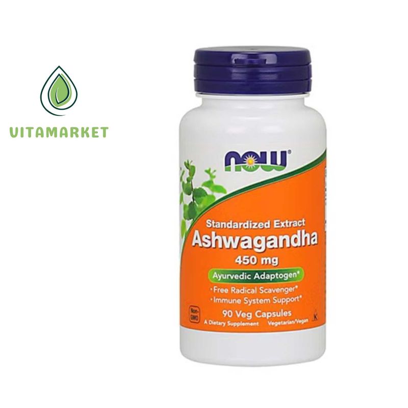 NOW Ashwagandha 450 mg 90 capsules NOW Ashwagandha 450 mg 90 capsules