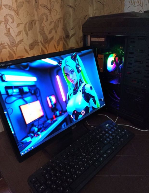 Игровой i5/16Gb/RED DRAGON DDR5 4GB/SSD/LG 19' монитор.Мощный игровой. Игровой i5/16Gb/RED DRAGON DDR5 4GB/SSD/LG 19' монитор.Мощный игровой.