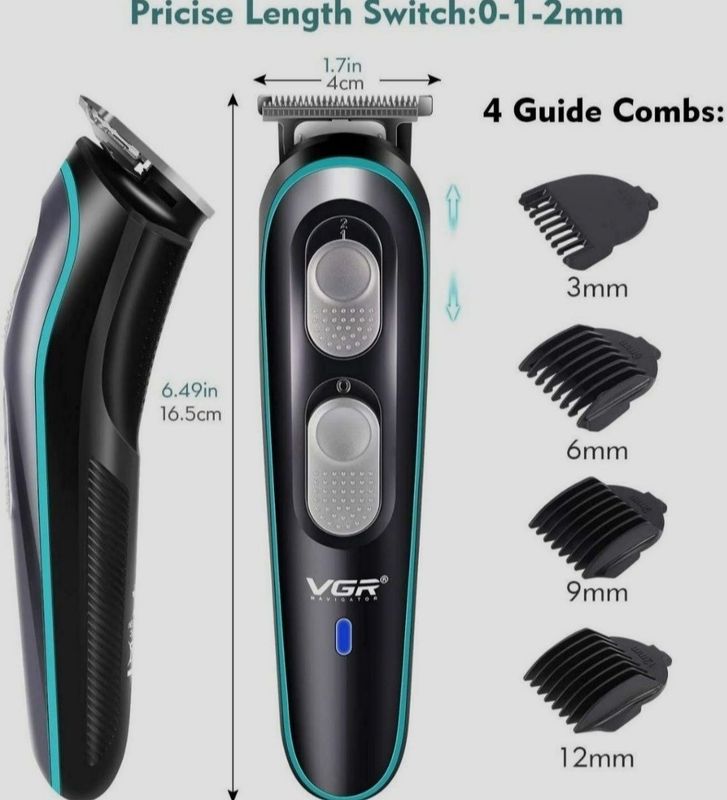 VGR trimmer, soqol va moʻylablar uchun, soqol oladigan. VGR trimmer, soqol va moʻylablar uchun, soqol oladigan.