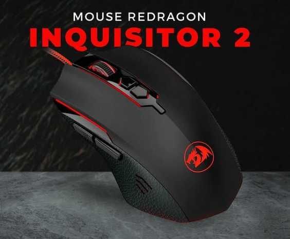 продам новый игровая мышь Redragon inquisitor 2/Подсветка/6 кнопок/