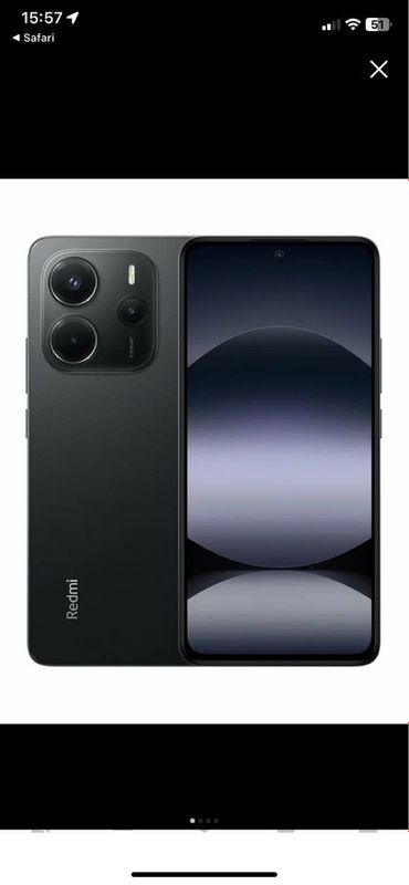 Смартфон Redmi Note 14, 6GB+128GB, AMOLED 120Hz дисплей, 6,67" black