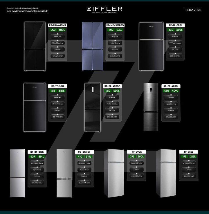 Холодильник Ziffler