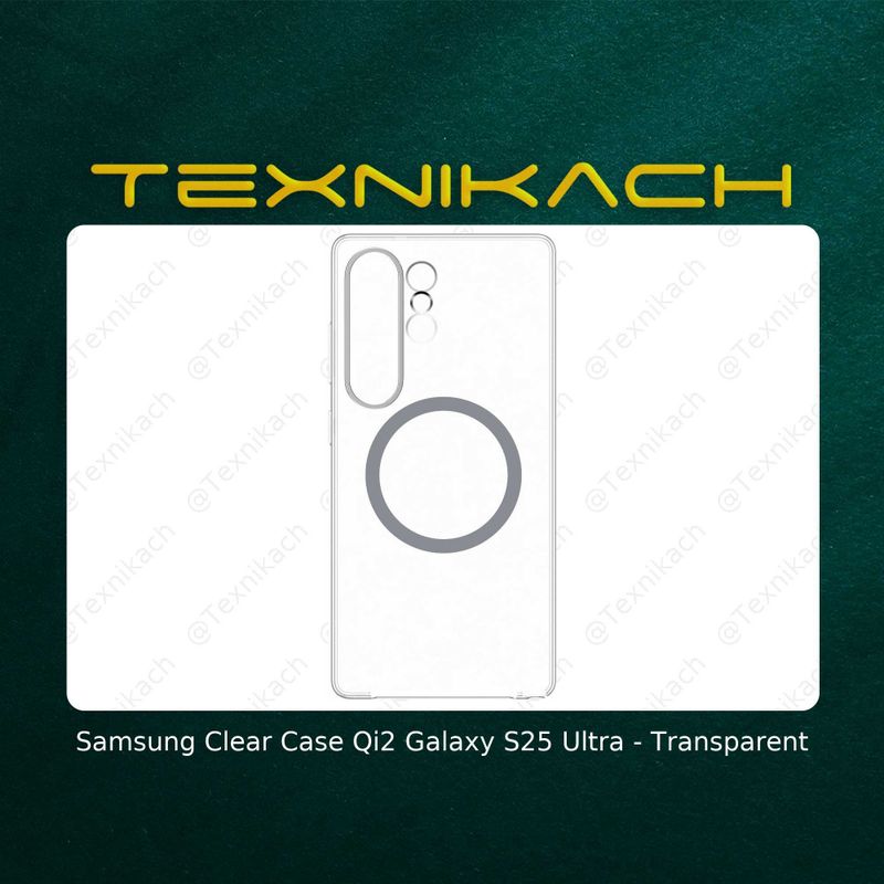 Samsung Clear Case Qi2 Galaxy S25 Ultra Доставка бесплатно Samsung Clear Case Qi2 Galaxy S25 Ultra Доставка бесплатно