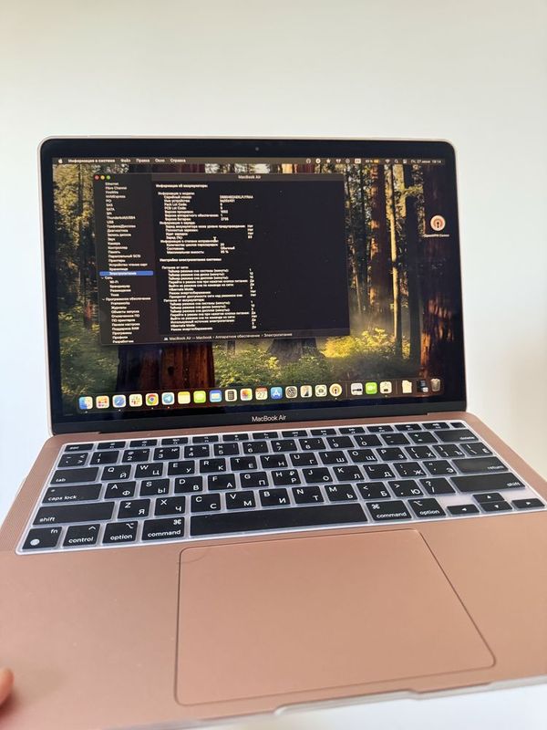 Macbook AIR M 1 8 aperativ -512 g Gold Macbook AIR M 1 8 aperativ -512 g Gold