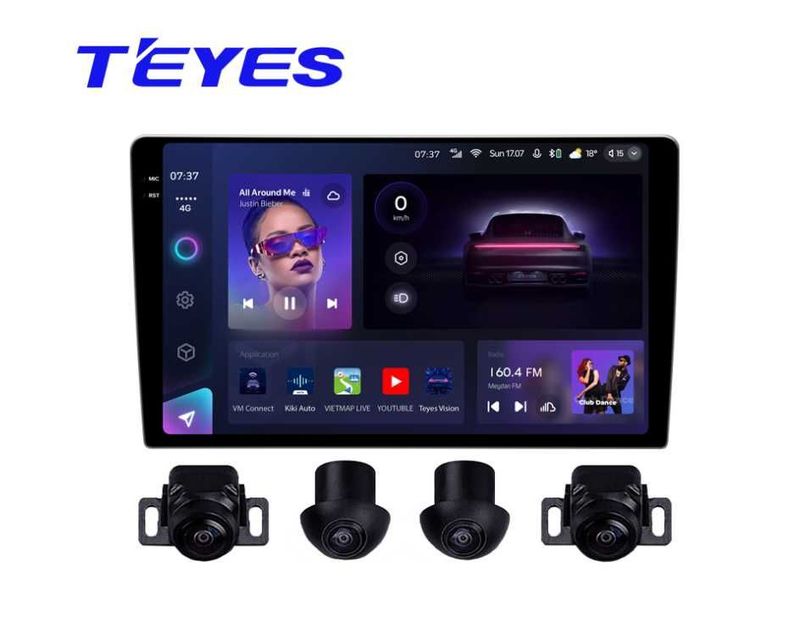 TEYES CC3 2K 360° 13.0 6/128 Avto monitor 1 YIL KAFOLAT TEYES CC3 2K 360° 13.0 6/128 Avto monitor 1 YIL KAFOLAT