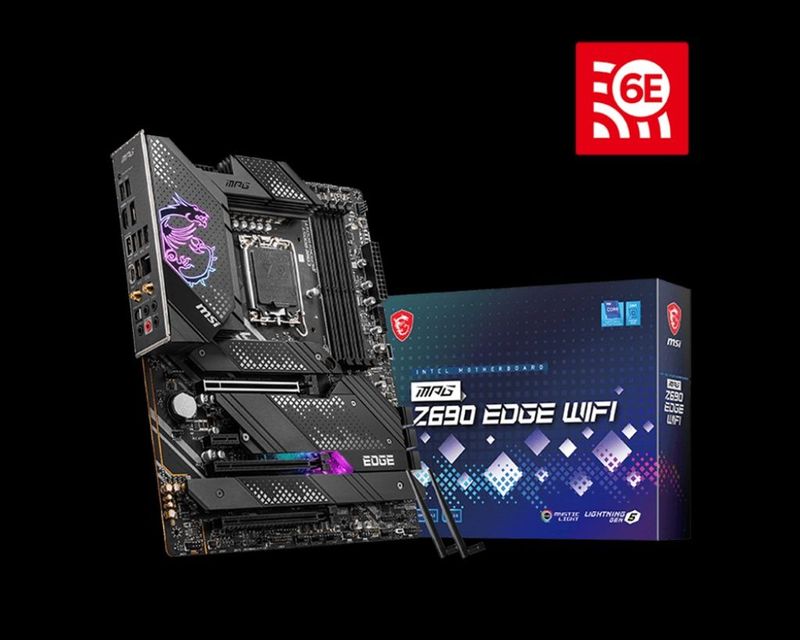Комплект MSI Z690 Edge WiFi D4 + DDR4 Aorus 4400 Mhz Комплект MSI Z690 Edge WiFi D4 + DDR4 Aorus 4400 Mhz