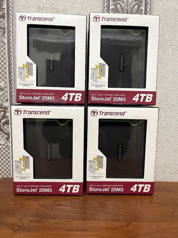 Transcend 4tb +сумка в подарок