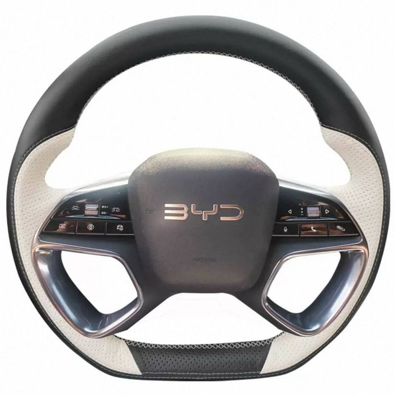 Чехол на руль для BYD Champion Smart Drive 2025г Чехол на руль для BYD Champion Smart Drive 2025г