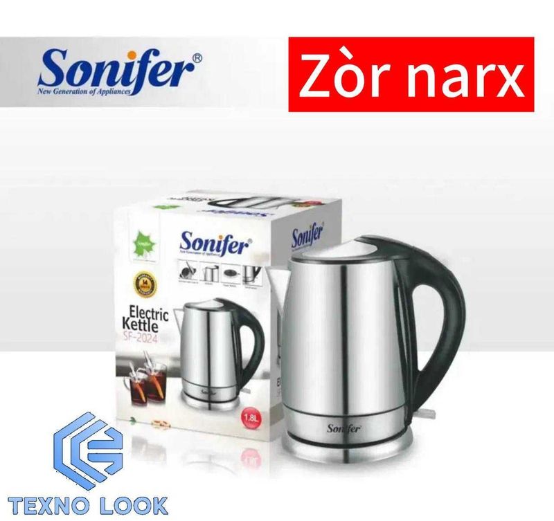 Tefal Sonifer SF-2024 shisha elektr choynak. Yetqazib berish bor Tefal Sonifer SF-2024 shisha elektr choynak. Yetqazib berish bor