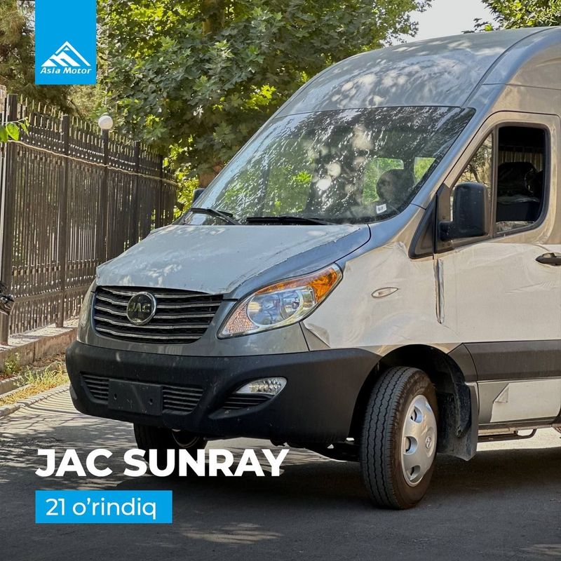 Mikroavtobus JAC Sunray Rasmiy diller 1 yillik kafolat Mikroavtobus JAC Sunray Rasmiy diller 1 yillik kafolat