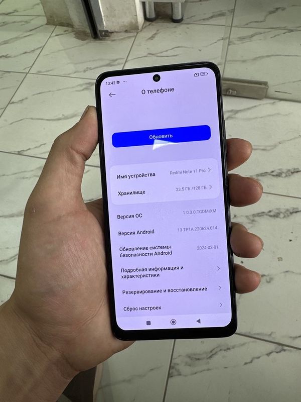 Redmi note 11 pro 128Gb Redmi note 11 pro 128Gb