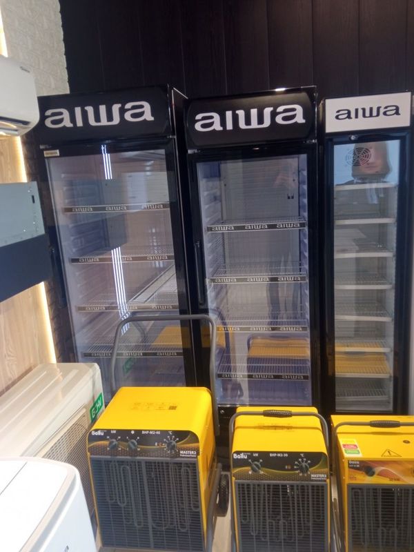 Витринный морозильник Aiwa от 105л до 500л