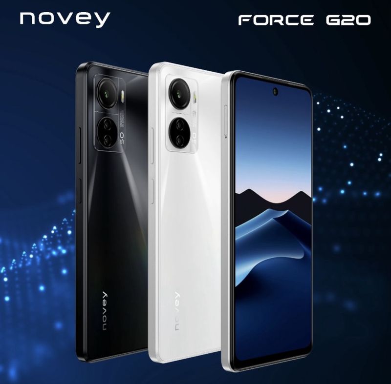 NOVEY FORCE G20 Mirror White 8/256 NOVEY FORCE G20 Mirror White 8/256
