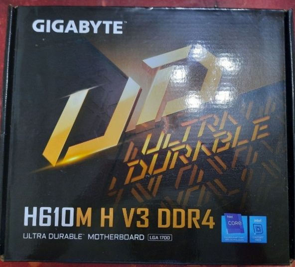 Продаю материнскую плату Gigabyte H610M DDR4 (новая, не вскрывалась) Продаю материнскую плату Gigabyte H610M DDR4 (новая, не вскрывалась)