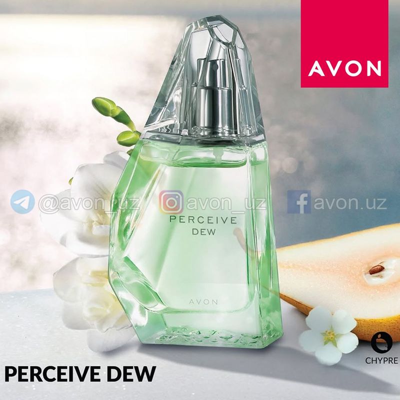 Туалетная вода «Perceive Dew» от Avon, 50 мл. Туалетная вода «Perceive Dew» от Avon, 50 мл.