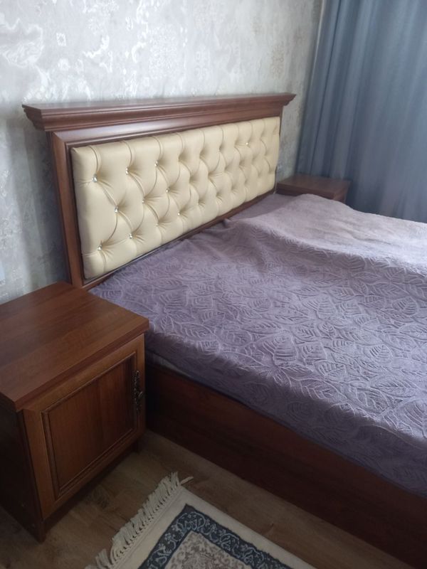 Спальный гарнитур, кровать, шкаф, трюмо, тумбы
