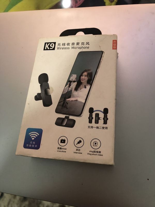 Wireless microphone k9 sotiladi