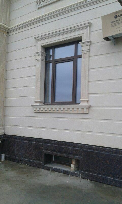 Traverin ishlari fasad