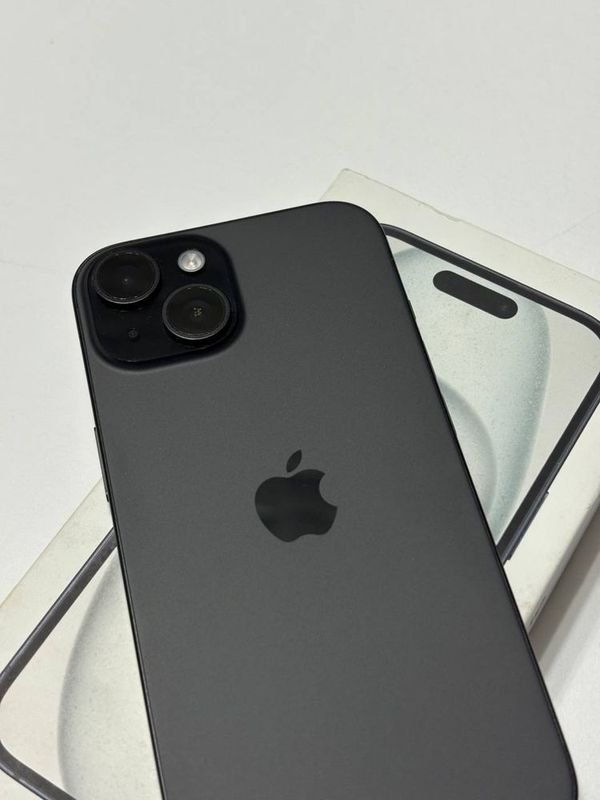 iPhone 15 Чёрный 93% • Идеальное состояние • С коробкой, без документ iPhone 15 Чёрный 93% • Идеальное состояние • С коробкой, без документ