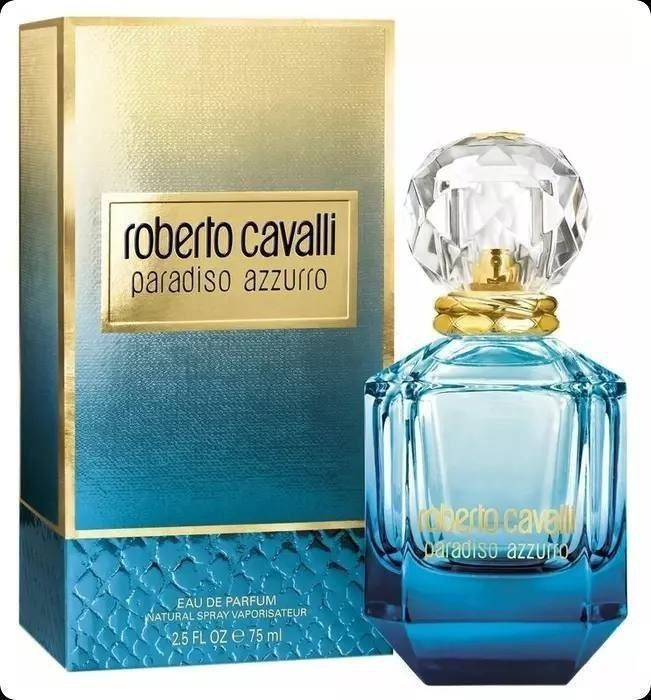 Original jenski Roberto Cavalli Paradiso Azzuro Edp (75)ml