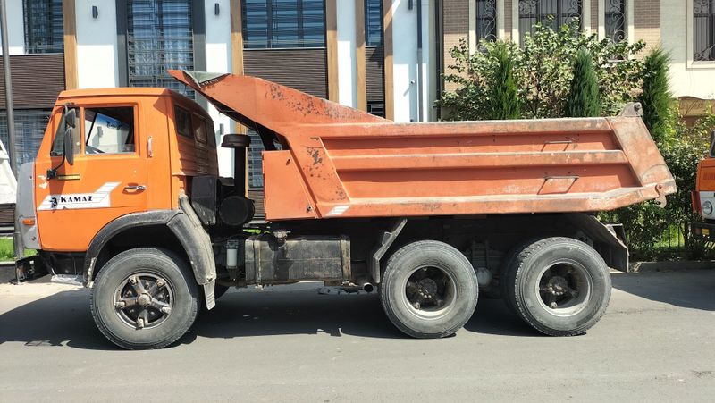 Камаз самасвал сотлади