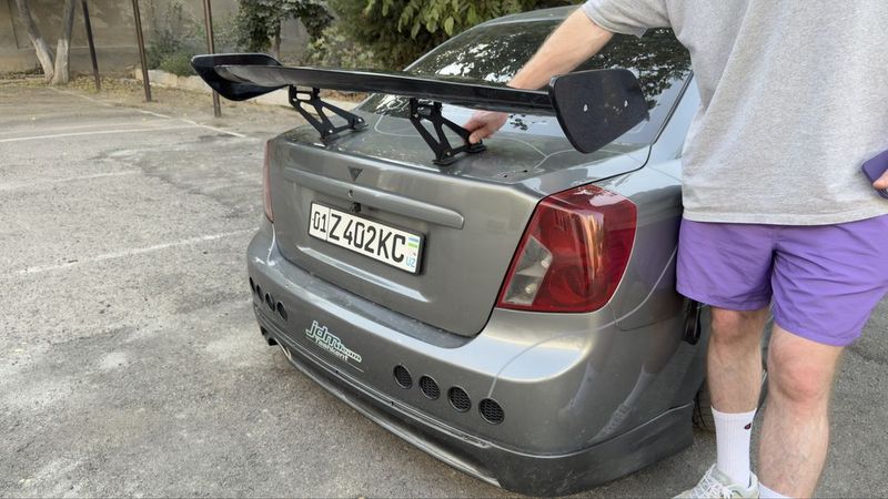 GT spoiler Оригинал JDM спойлер (антикрыло)