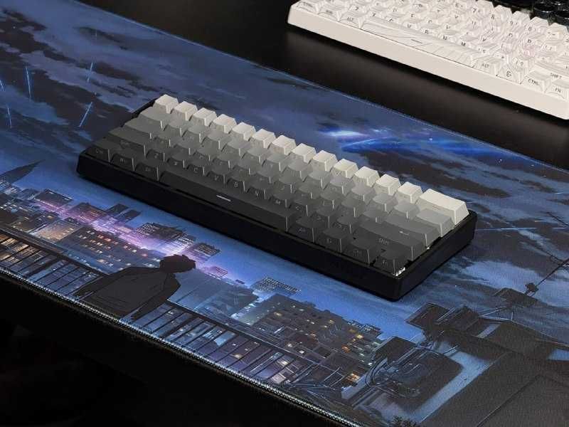 AULA Win60HE Pro – Dust Gray Side Printed edition! magnit key