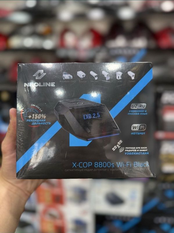 Neoline X-COP 8800s WI-FI BLACK 100 % orginal narxi 210 $ dastafka bor Neoline X-COP 8800s WI-FI BLACK 100 % orginal narxi 210 $ dastafka bor