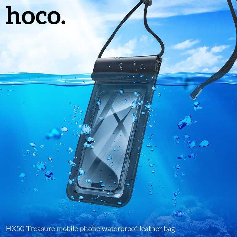 Hoco HX50 Treasure Водонепроницаемый кожаная чехол для iPhone 15 16