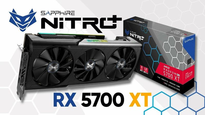 Видеокарта AMD Radeon Sapphire RX5700XT Nitro plus Видеокарта AMD Radeon Sapphire RX5700XT Nitro plus