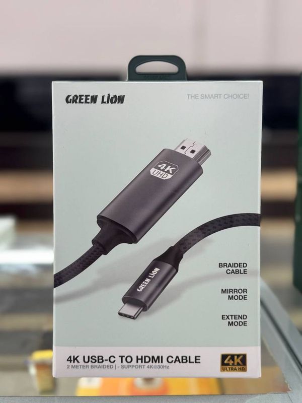 HDMI cabel 4K Green lion brend