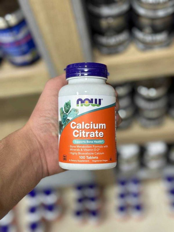 NOW Calcium Citrate 100TAB