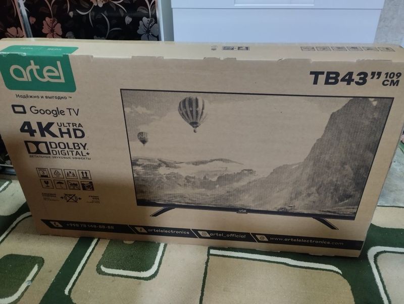 Телевизор Artel 43" смарт Телевизор Artel 43" смарт