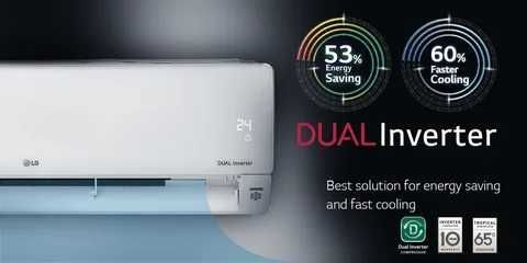 Кондиционер LG INVERTER Гарантия/Доставка есть 2025 NEW Кондиционер LG INVERTER Гарантия/Доставка есть 2025 NEW